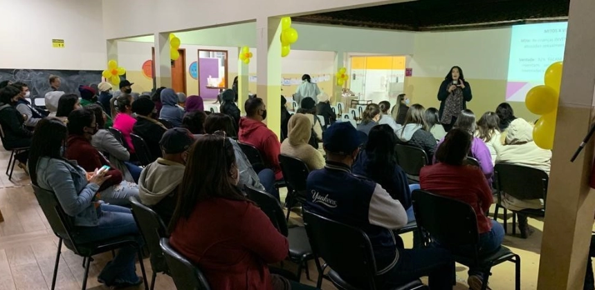 Palestra na Fundação Raízen - Jaú, SP